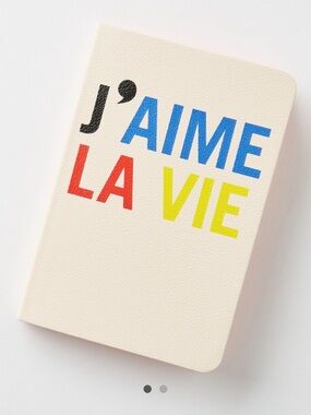 Clare V. x Anthropologie J'AIME LA VIE Journal/Notebook